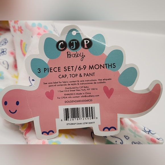 CJP Baby 3 piece set missing the cap. G 6-9 months. - Picture 12 of 15